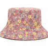 Панама принт Полевые цветы. Розовый