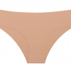 Бесшовные трусы-слипы . Бежевый, XL
