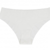 Бесшовные трусы-слипы . Белый, M